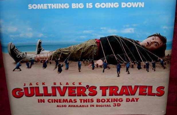 GULLIVER'S TRAVELS: Advance UK Quad Film Poster GULLIVER'S TRAVELS: Advance UK Quad Film Poster