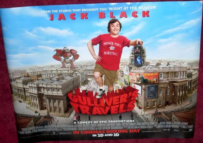 GULLIVER'S TRAVELS: Main UK Quad Film Poster