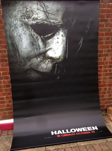 Cinema Banner: HALLOWEEN 2018 Jamie Lee Curtis Judy Greer Nick Castle Cinema Banner: HALLOWEEN 2018 Jamie Lee Curtis Judy Greer Nick Castle