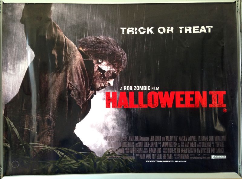 Cinema Poster: HALLOWEEN II 2009 (Quad) Sheri Moon Zombie Brad Dourif