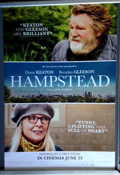 Cinema Poster: HAMPSTEAD 2017 (One Sheet) Diane Keaton Brendan Gleeson