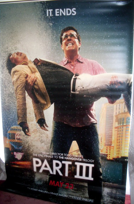 HANGOVER PART III, THE: Ed Helms & Ken Jeong/Stu & Mr Chow Cinema Banner