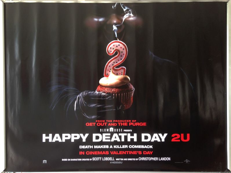 Cinema Poster: HAPPY DEATH DAY 2U 2019 (Advance Quad) Jessica Rothe Cinema Poster: HAPPY DEATH DAY 2U 2019 (Advance Quad) Jessica Rothe