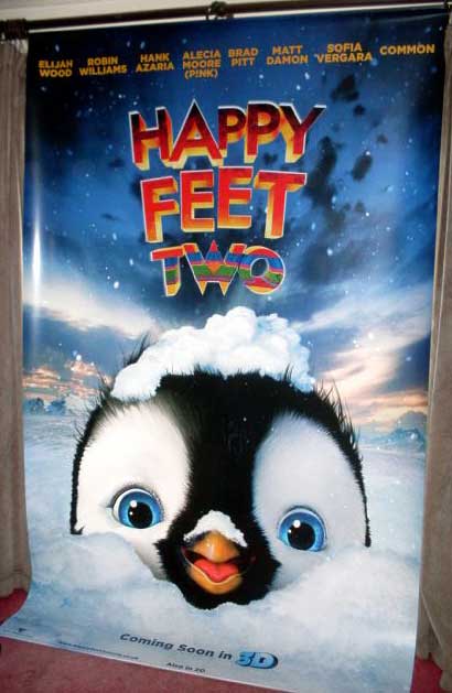 HAPPY FEET TWO: Cinema Banner