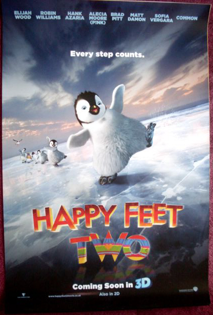 HAPPY FEET 2: Advance One Sheet Film Poster