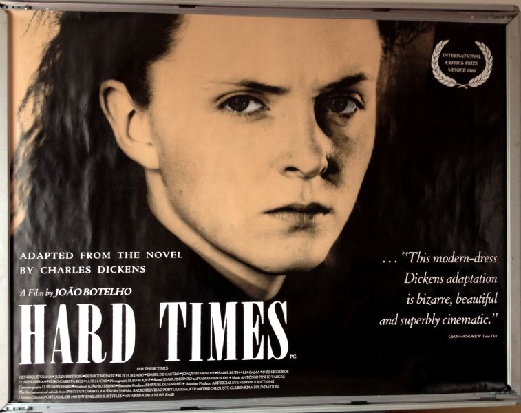 Cinema Poster: HARD TIMES 1988 (Quad) João Botelho Henrique Viana Júlia Britton Cinema Poster: HARD TIMES 1988 (Quad) João Botelho Henrique Viana Júlia Britton