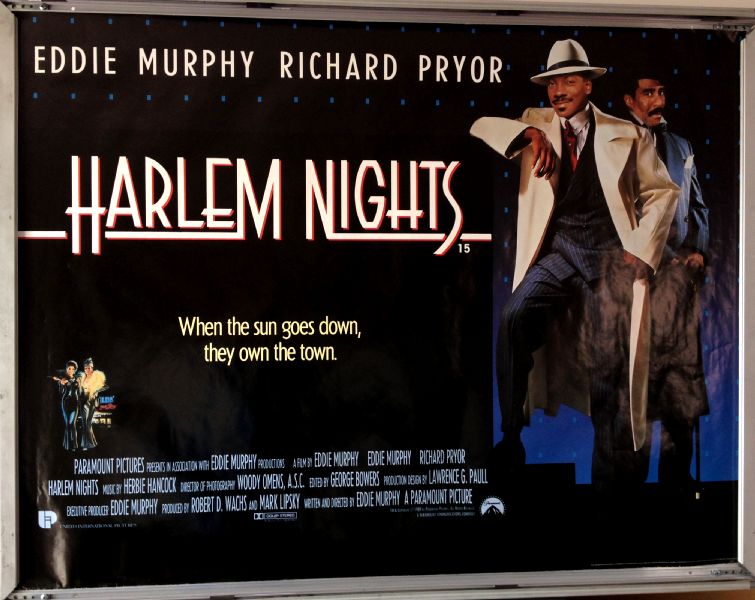 Cinema Poster: HARLEM NIGHTS 1989 (Quad) Eddie Murphy Richard Pryor Redd Foxx