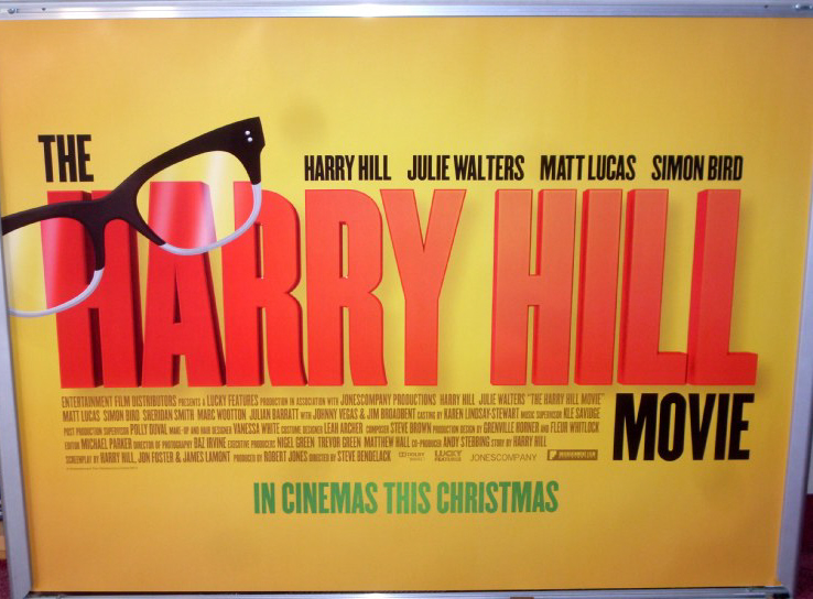 HARRY HILL MOVIE, THE: Advance UK Quad Film Poster