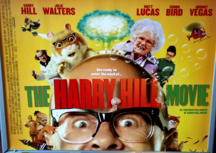 HARRY HILL MOVIE, THE: Main UK Quad Film Poster