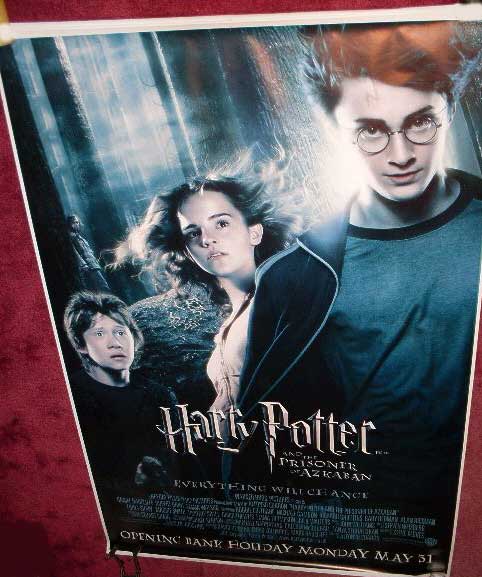 HARRY POTTER AND THE PRISONER OF AZKABAN: Bus Shelter Promo Poster