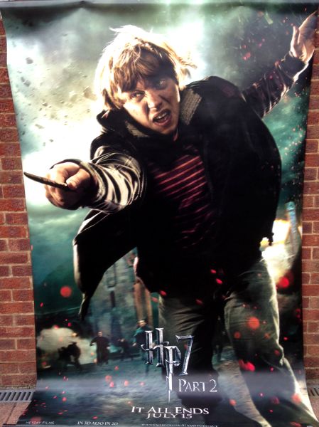 Cinema Poster: HARRY POTTER THE DEATHLY HALLOWS PART 2 2011 Ron Cinema Poster: HARRY POTTER THE DEATHLY HALLOWS PART 2 2011 Ron