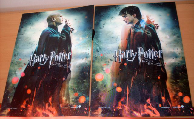 HARRY POTTER AND THE DEATHLY HALLOWS PART 2: Lenticular Promo Poster