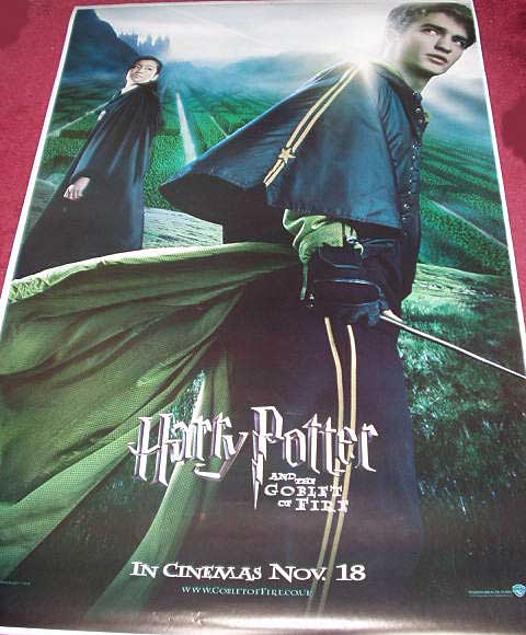 HARRY POTTER AND THE GOBLET OF FIRE: Cedric Diggory - Bus Shelter/Adshell Film Poster