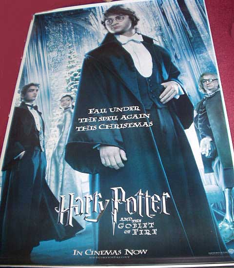 HARRY POTTER AND THE GOBLET OF FIRE: Harry Potter at Ball - Bus Shelter/Adshell Film Poster