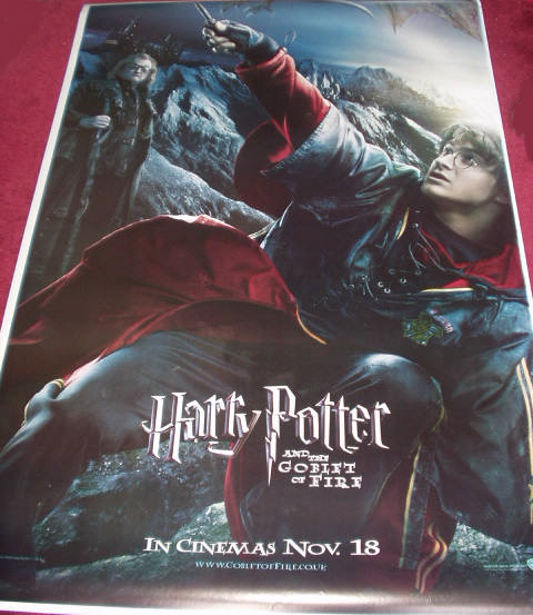 HARRY POTTER AND THE GOBLET OF FIRE: Harry Potter - Bus Shelter/Adshell Film Poster