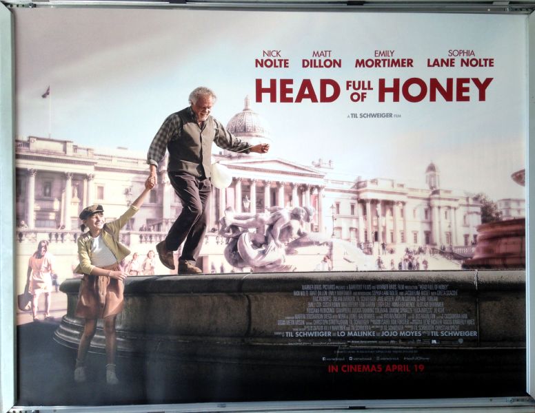 Cinema Poster: HEAD FULL OF HONEY 2019 (Quad) Matt Dillon Nick Nolte