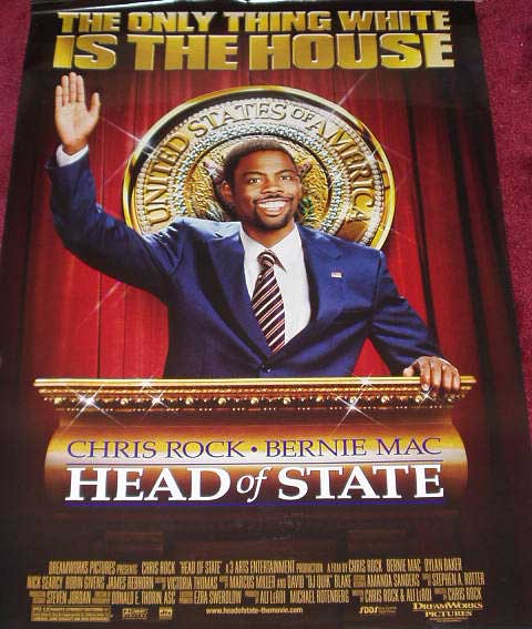 HEAD OF STATE: Main One Sheet Film Poster HEAD OF STATE: Main One Sheet Film Poster