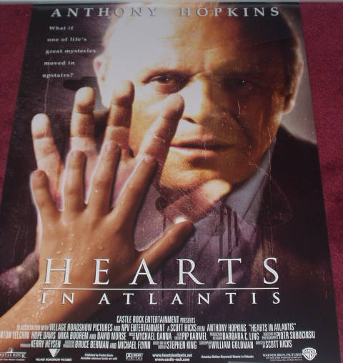 HEARTS IN ATLANTIS: Main One Sheet Film Poster HEARTS IN ATLANTIS: Main One Sheet Film Poster