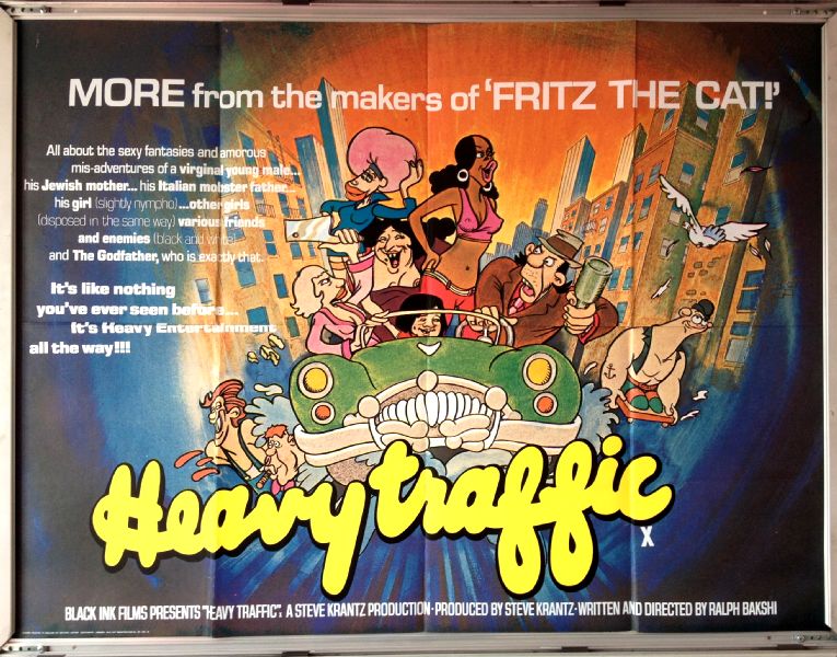 Cinema Poster: HEAVY TRAFFIC 1973 (Quad) Joseph Kaufmann Beverly Hope Atkinson Cinema Poster: HEAVY TRAFFIC 1973 (Quad) Joseph Kaufmann Beverly Hope Atkinson