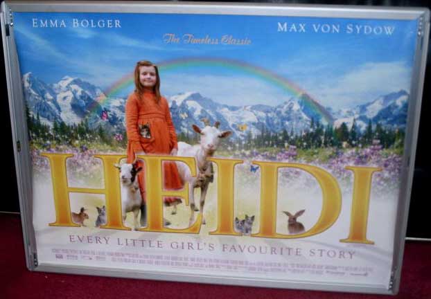 HEIDI: UK Quad Film Poster
