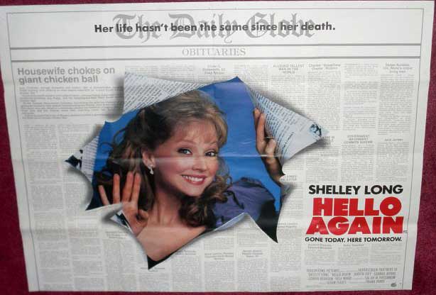 HELLO AGAIN: UK Quad Film Poster HELLO AGAIN: UK Quad Film Poster