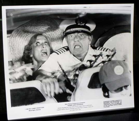 HERBIE GOES BANANAS: Publicity Still Trio In Car 