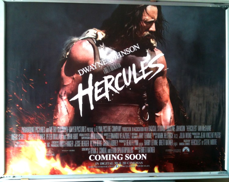 HERCULES (2014): Main UK Quad Film Poster HERCULES (2014): Main UK Quad Film Poster