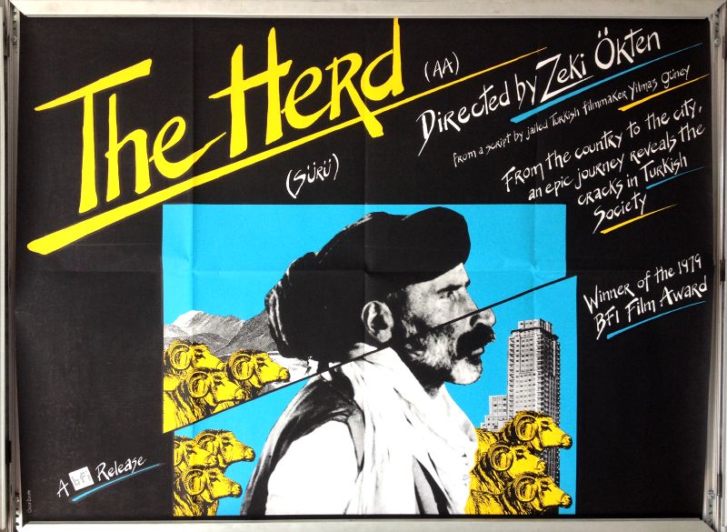 Cinema Poster: HERD, THE aka SURU 1979 (Quad) Tarik Akan Melike Demirag Cinema Poster: HERD, THE aka SURU 1979 (Quad) Tarik Akan Melike Demirag