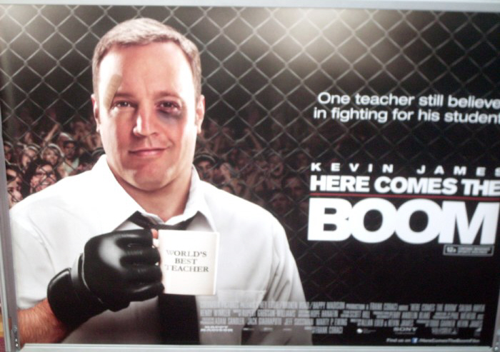 HERE COMES THE BOOM: UK Quad Film Poster HERE COMES THE BOOM: UK Quad Film Poster