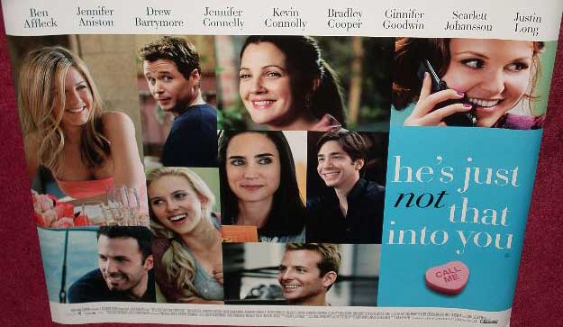 HE'S JUST NOT THAT INTO YOU : Main UK Quad Film Poster HE'S JUST NOT THAT INTO YOU : Main UK Quad Film Poster