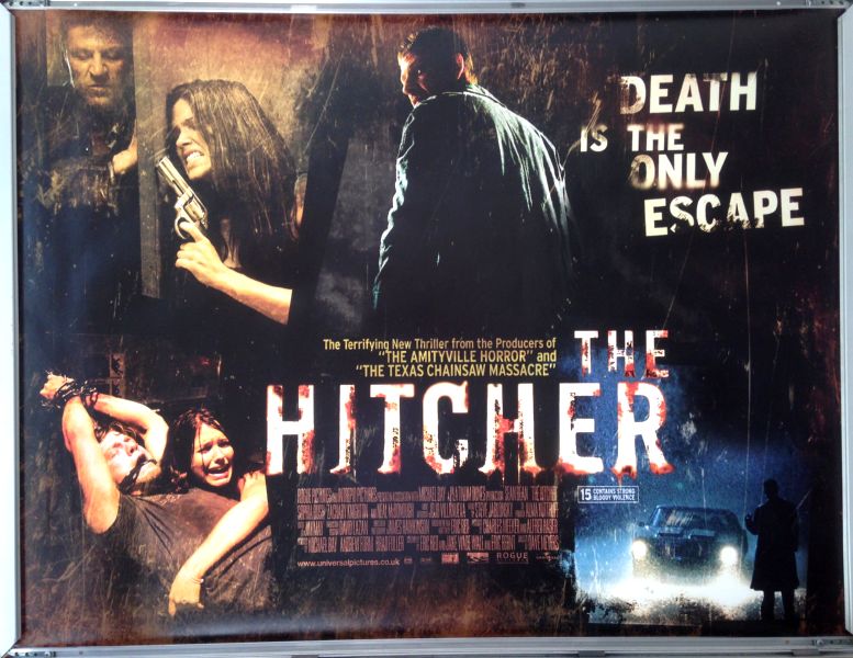 Cinema Poster: HITCHER, THE 2007 (Quad) Zachary Knighton Sean Bean Sophia Bush
