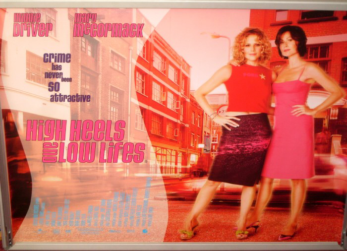 HIGH HEELS AND LOW LIVES: UK Quad Film Poster HIGH HEELS AND LOW LIVES: UK Quad Film Poster