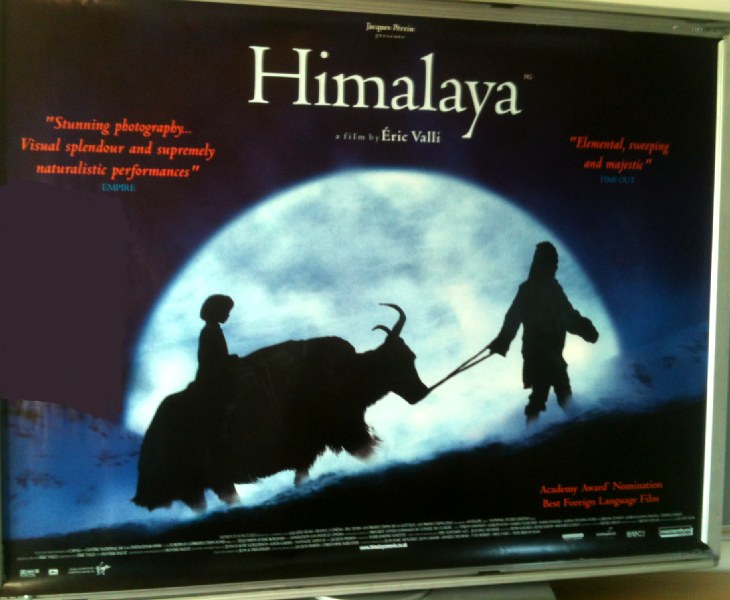 HIMALAYA: UK Quad Film Poster HIMALAYA: UK Quad Film Poster
