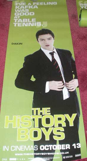 HISTORY BOYS, THE: Dakin/Timms Banner