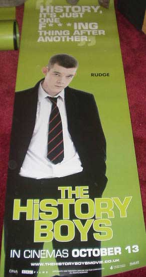HISTORY BOYS, THE: Rudge/Lockwood Banner