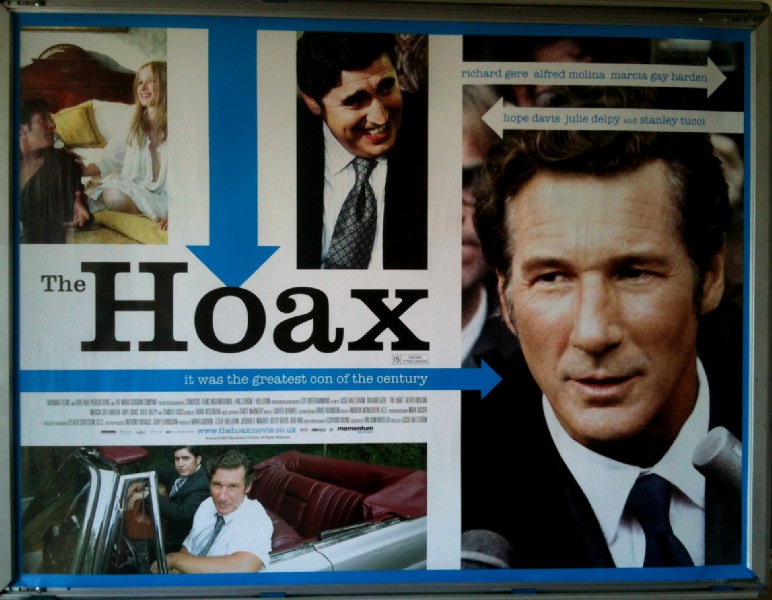 HOAX, THE: Main UK Quad Film Poster