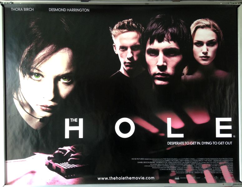 Cinema Poster: HOLE, THE 2001 (Main Quad) Laurence Fox Keira Knightley