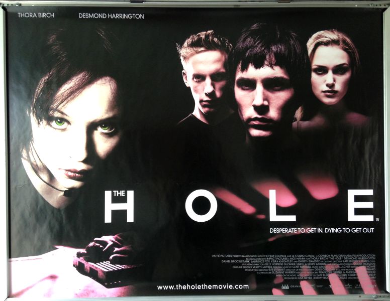 Cinema Poster: HOLE, THE 2001 (Main Quad) Laurence Fox Keira Knightley Cinema Poster: HOLE, THE 2001 (Main Quad) Laurence Fox Keira Knightley