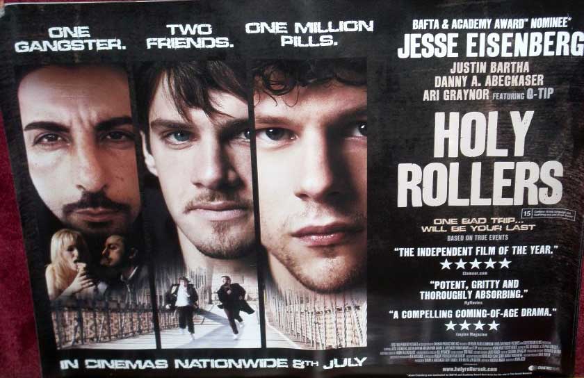 HOLY ROLLERS: UK Quad Film Poster