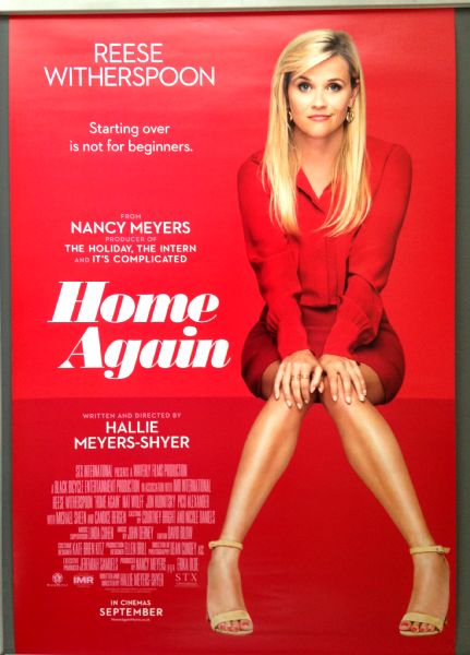 Cinema Poster: HOME AGAIN 2017 (One Sheet) Reese Witherspoon Michael Sheen