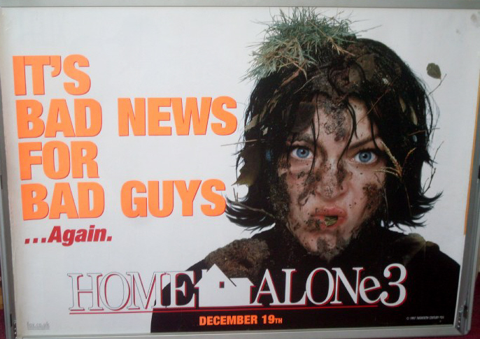 HOME ALONE 3: Baddies Quad Version 4 Film Poster HOME ALONE 3: Baddies Quad Version 4 Film Poster