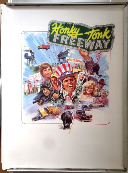 Cinema Poster: HONKY TONK FREEWAY 1981 (Printer's One Sheet Without Text) Cinema Poster: HONKY TONK FREEWAY 1981 (Printer's One Sheet Without Text)