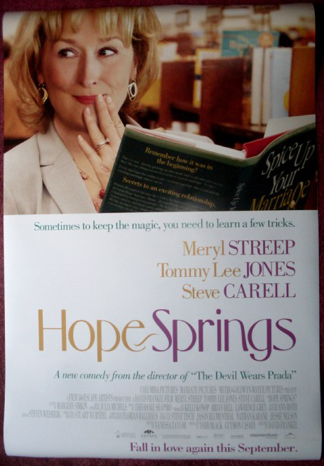 HOPE SPRINGS (2012): One Sheet Film Poster