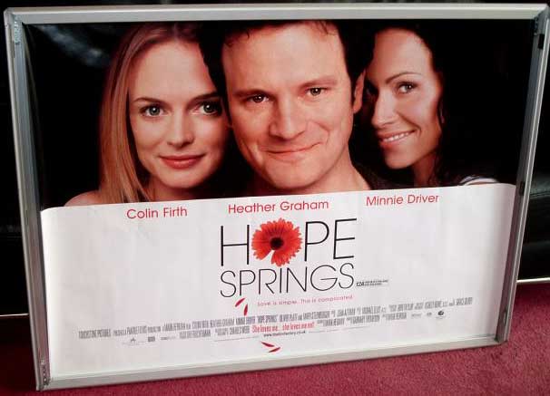 HOPE SPRINGS: UK Quad Film Poster