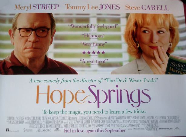 HOPE SPRINGS (2012): UK Quad Film Poster HOPE SPRINGS (2012): UK Quad Film Poster