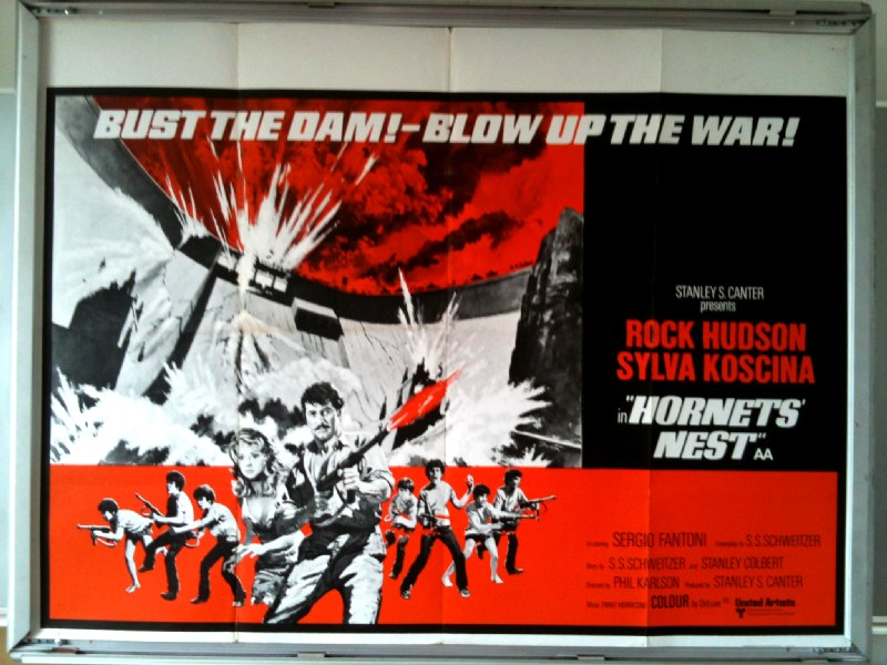 Cinema Poster: HORNETS NEST 1970 (QUAD) Rock Hudson Sylva Koscina Sergio Fantoni