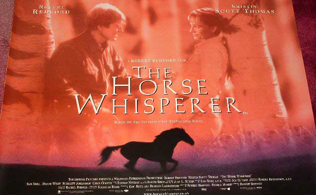 HORSE WHISPERER, THE: Main UK Quad Film Poster HORSE WHISPERER, THE: Main UK Quad Film Poster
