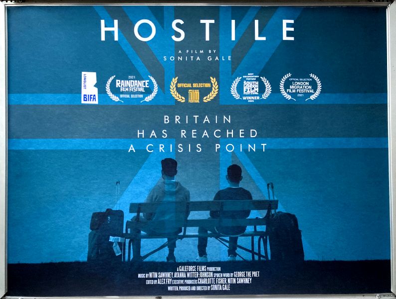 Cinema Poster: HOSTILE 2022 (Quad) Sonita Gale Farrukh Sair Cinema Poster: HOSTILE 2022 (Quad) Sonita Gale Farrukh Sair