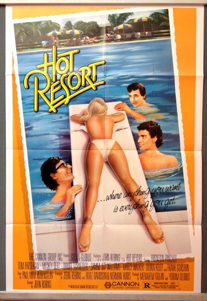 Cinema Poster: HOT RESORT 1985 (One Sheet) Tom Parsekian Michael Berz