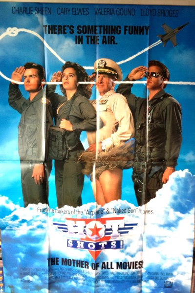 HOT SHOTS!: Double Quad Film Poster